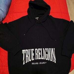 True Religion Black Hoodie